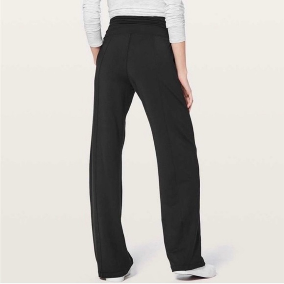 Lululemon Take It Easy Pant Black Womens 4 - Picture 2 of 13
